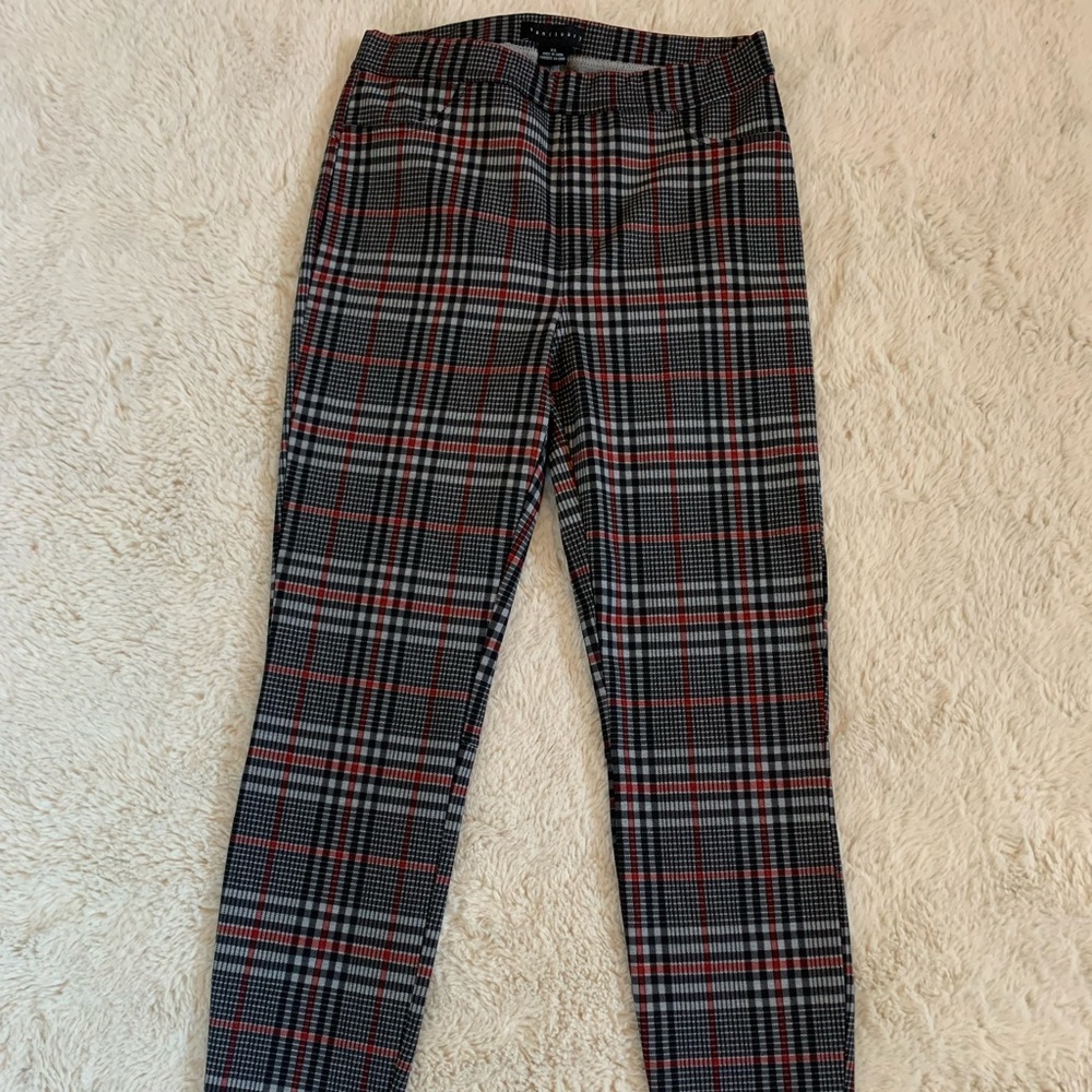 Plaid Sanctuary Xtra Stretch Slacks